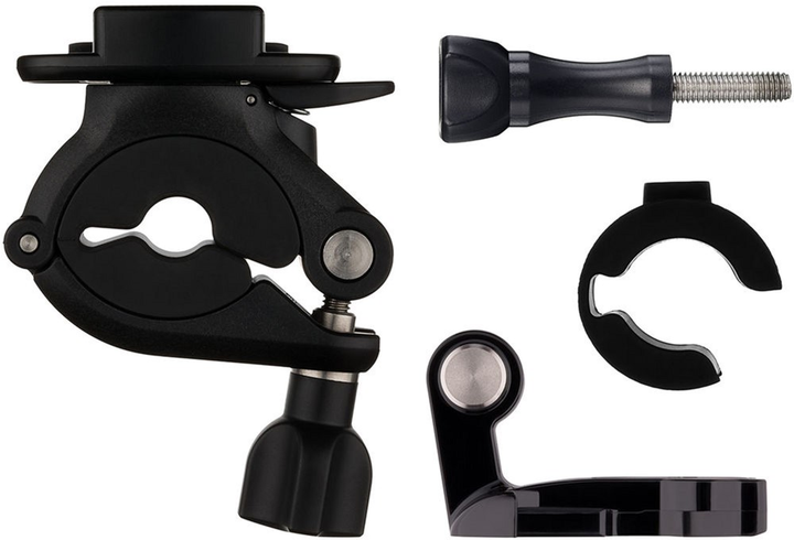 Велотримач для екшн-камери GoPro Handlebar/Seatpost/Pole Mount Black (AGTSM-001) - зображення 4