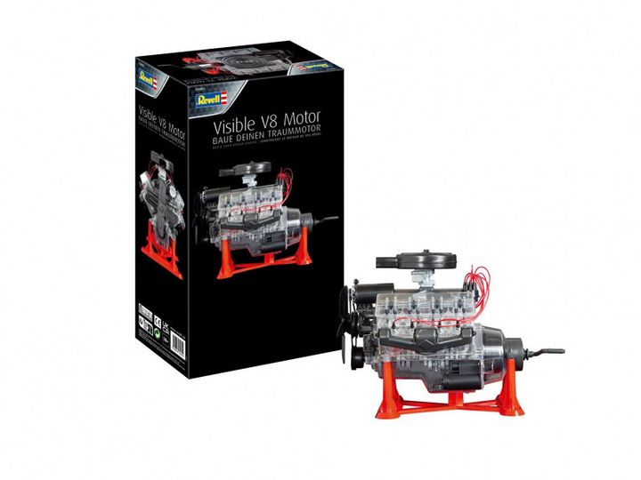 Model do sklejania Revell imitacja silnika w skali 1:4 Visible V-8 Engine (4009803004600) - obraz 1