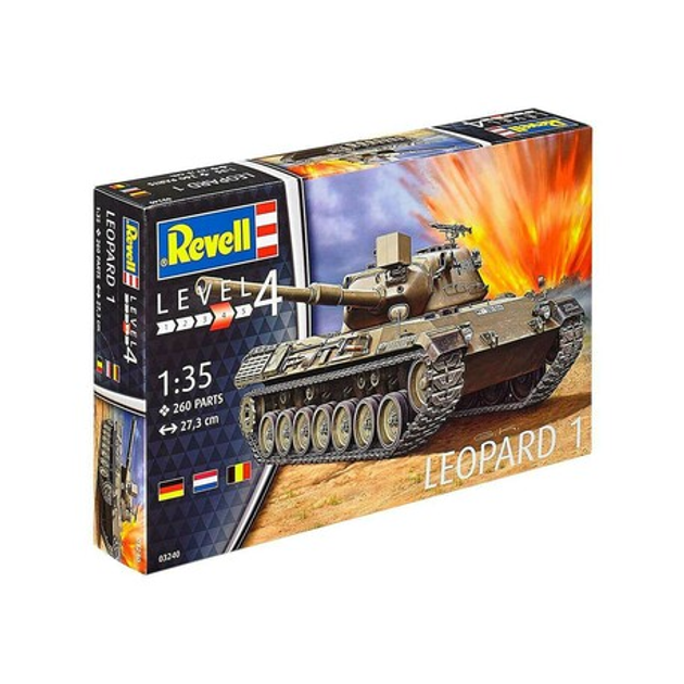 Model do sklejania Revell Czołg Leopard 1 (4009803032405) - obraz 1