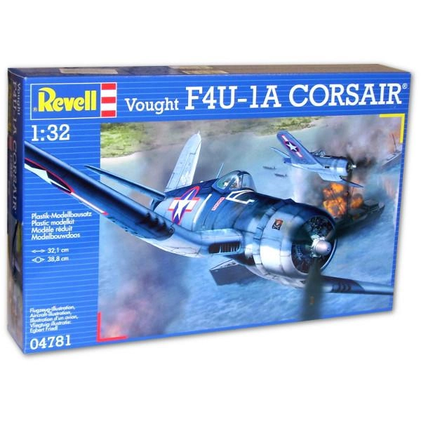Model do sklejania Revell Vought F4U-1A Corsair (4009803047812) - obraz 1