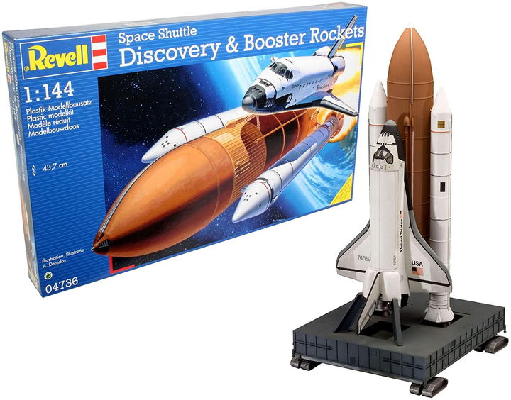 Збірна модель Revell Space Shuttle Discovery & Booster (4009803047362) - зображення 1