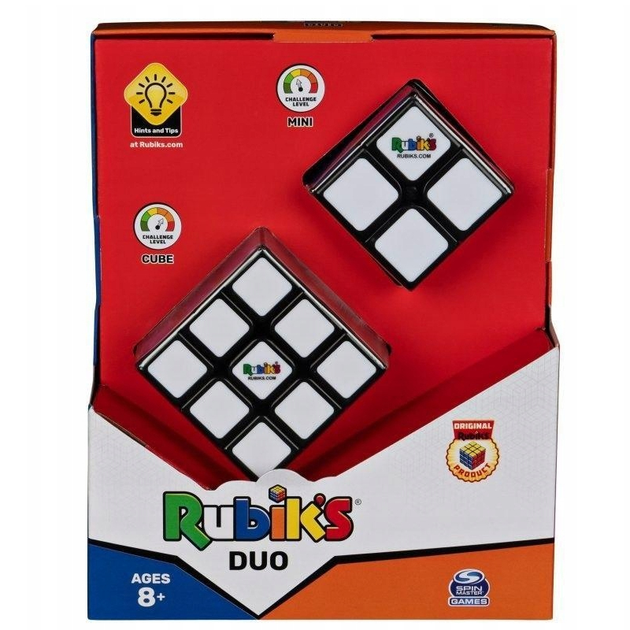 Zestaw Spin Master Rubik's Duo Kostka Rubika 3x3 i 2x2 (778988419984) - obraz 1