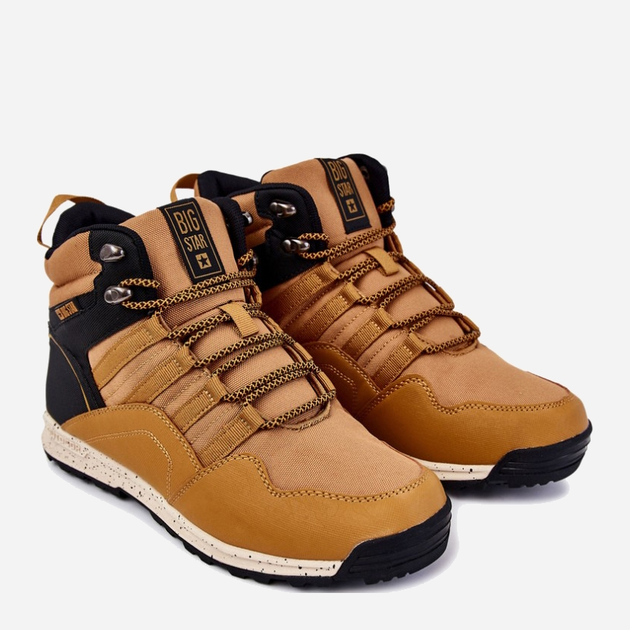 Zimowe buty trekkingowe damskie niskie Big Star KK274609 37 Camel (5900714570033) - obraz 2