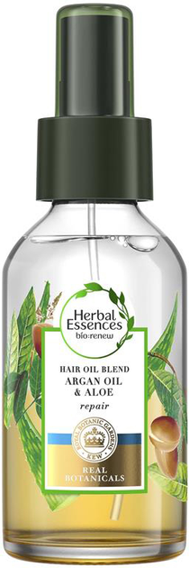 Olejek do włosów Herbal Essences Bio: Renew Hair Oil Blend Argan & Aloe 100 ml (8001841535944) - obraz 1