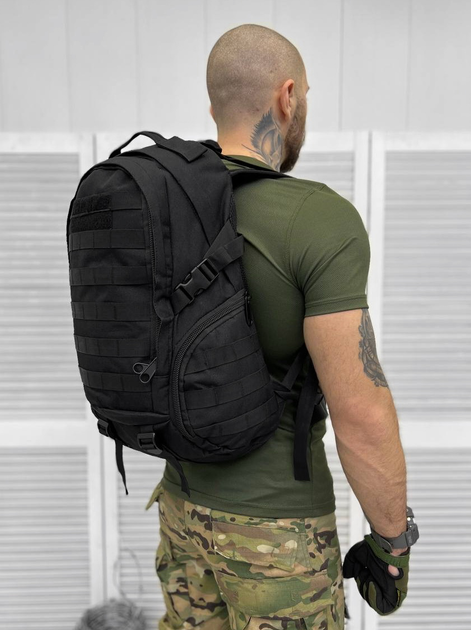 Рюкзак тактичний Backpack Tactical Black 35 л - изображение 1