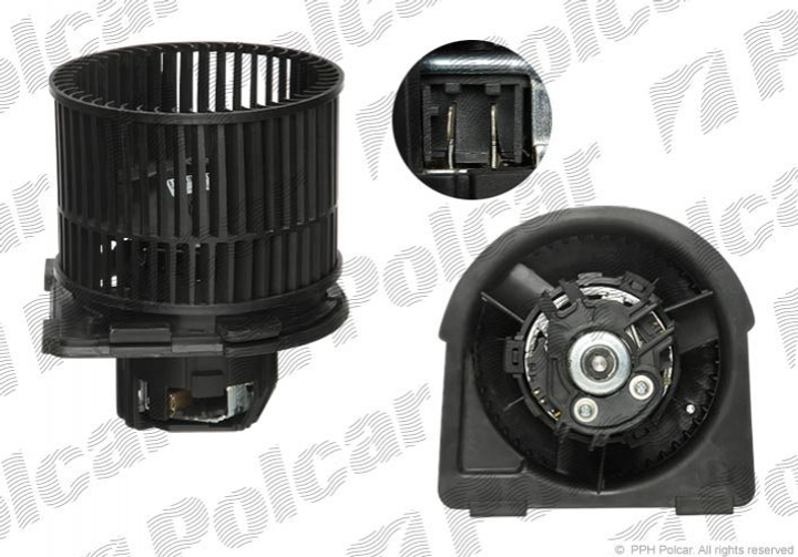 Вентилятор печки Polcar 5516NU2 Opel Vectra 90568692, 1845055 - изображение 1