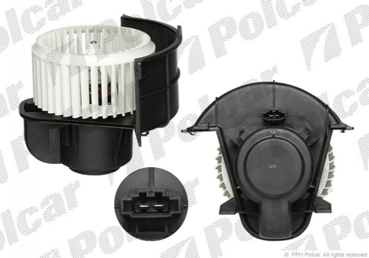 Вентилятор печки Polcar 9580NU1 Volkswagen Touareg, Amarok; Audi Q7; Porsche Cayenne 7L0820021Q, 7L0820021M, 7L0820021L - изображение 1