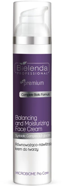 Крем для обличчя Bielenda Microbiome Pro Care балансування і зволоження 100 мл (5902169040031) - зображення 1