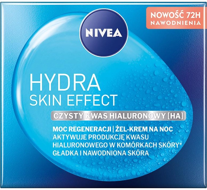Крем-гель для обличчя Nivea Hydra Skin Effect сила регенерації 50 мл (9005800341323) - зображення 1