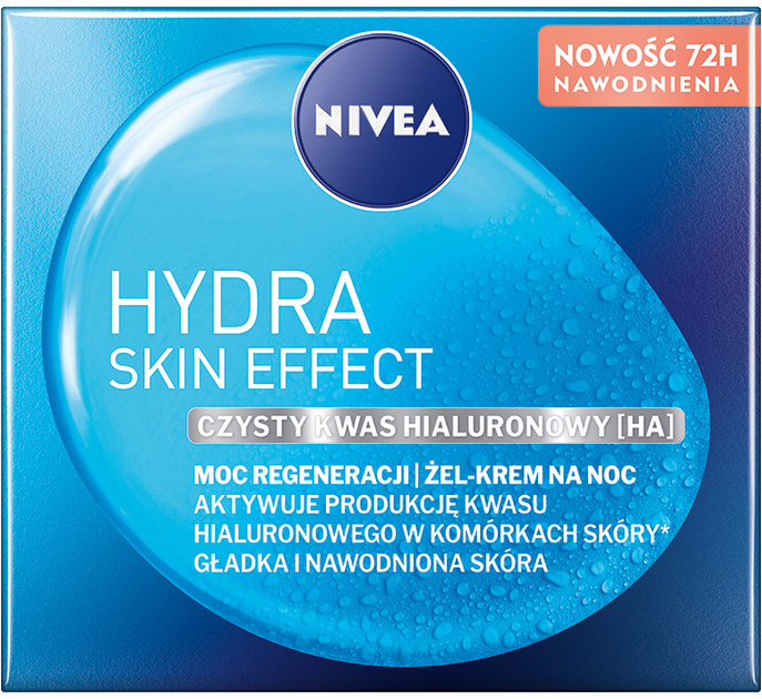 Крем-гель для обличчя Nivea Hydra Skin Effect сила регенерації 50 мл (9005800341323) - зображення 1