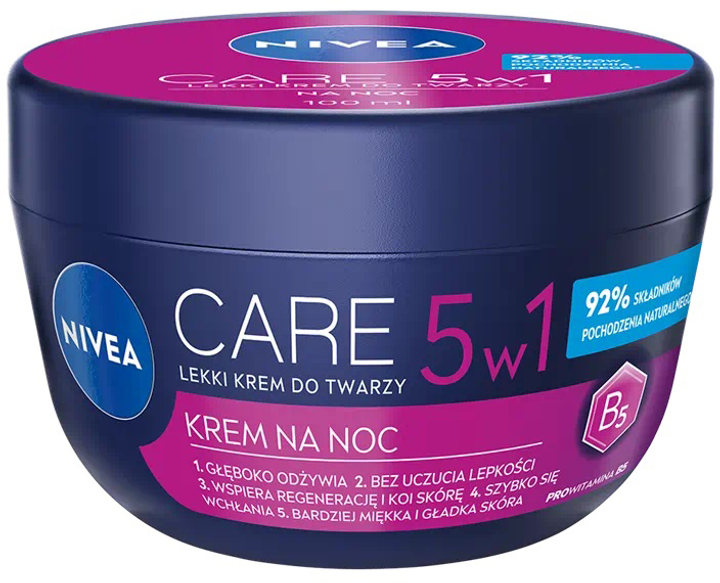 Крем для обличчя Nivea Care 5 в 1 100 мл (42360360) - зображення 1