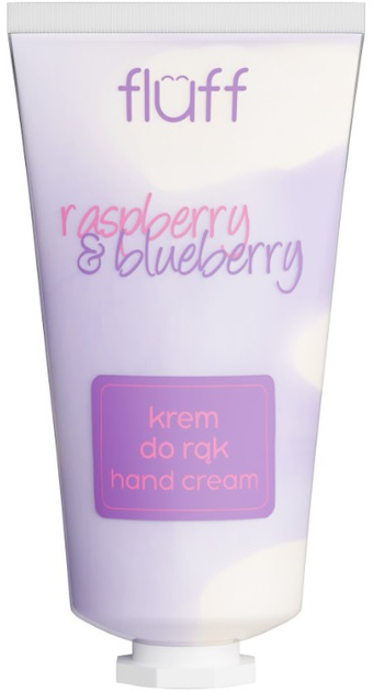 Krem do rąk Fluff Raspberry&Blueberry 50 ml (5901878684314) - obraz 1