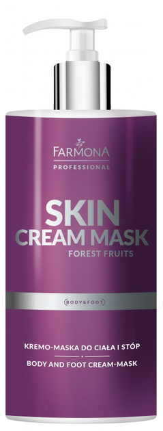 Крем-маска для тіла та ніг Farmona Skin Cream Mask Forest Fruits 500 ml (5900117978641) - зображення 1