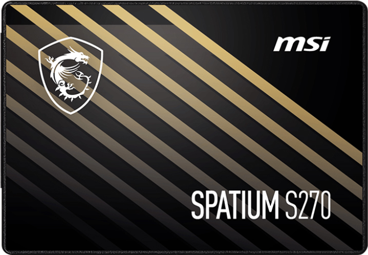 SSD диск MSI Spatium S270 960GB 2.5" SATAIII 3D NAND TLC (S78-440P130-P83) - изображение 1