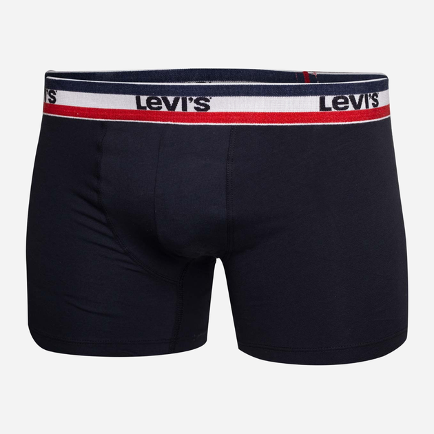 Набір трусів шорти Levi's 100002870004 M 3 шт Чорний/Сірий (8720245095594) - зображення 2