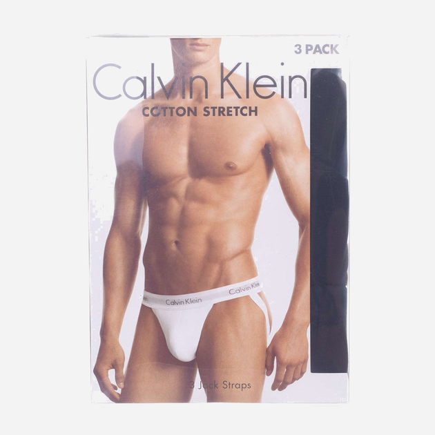 Набір трусів джоки Calvin Klein Underwear 000NB3363AH4X L 3 шт Чорний (8720108807555) - зображення 8