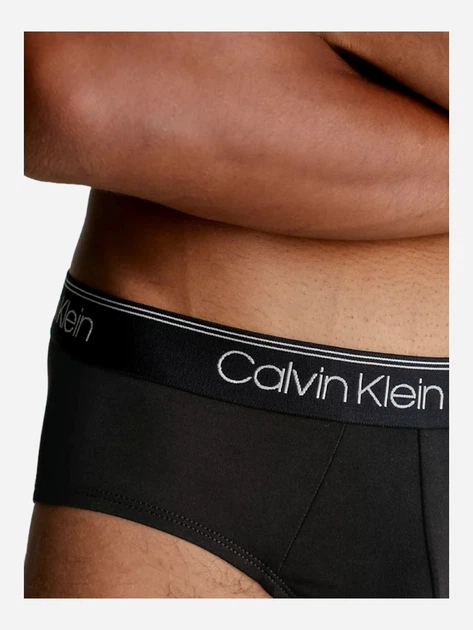 Zestaw majtek męskich typu slipy Calvin Klein Underwear 000NB2568A-UB1 L 3 szt Czarny (8720107896031) - obraz 5