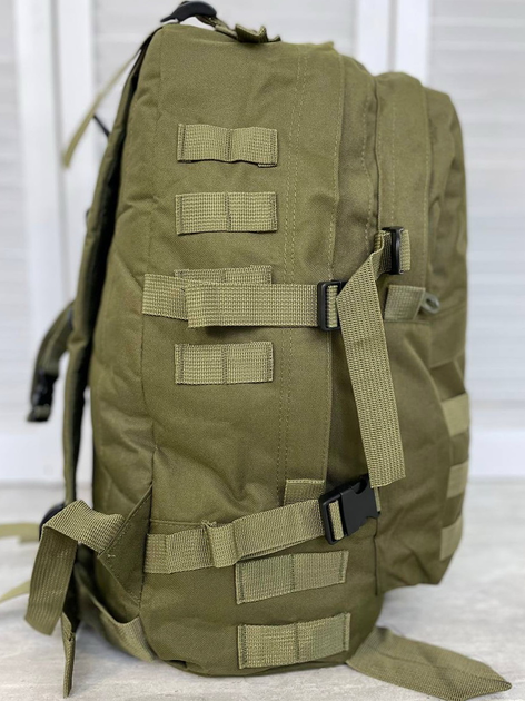 Тактичний рюкзак Urban Line Force Pack Olive 45л - зображення 2