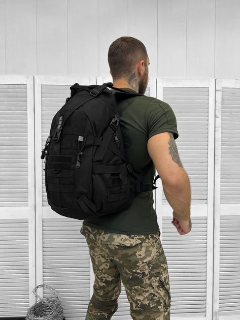 Тактичний наплічник Tactical bag Coyote Black - изображение 1
