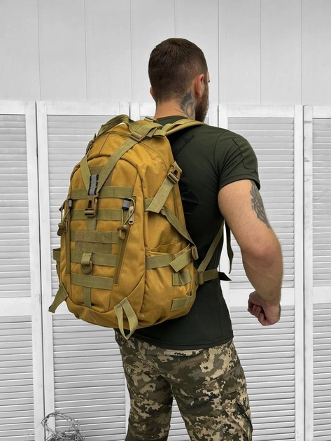 Тактичний наплічник Tactical bag Coyote 30 л - изображение 1