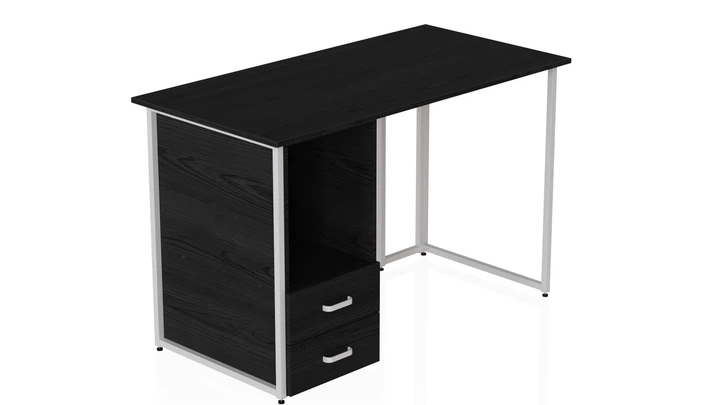 Комп'ютерний стіл Ferrum-decor Отто 75x140x60 білий ДСП Сосна Кембра 32мм - зображення 2