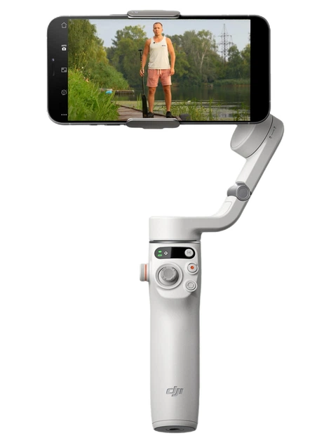 Стабилизатор видеосъемки для телефона DJI Osmo Mobile 6 Silver (CP