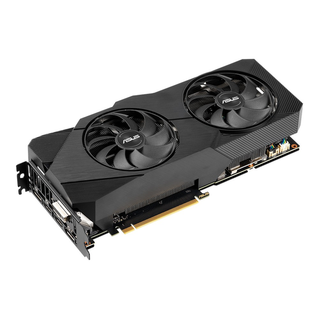 Видеокарта GeForce RTX 2070 8GB Asus Dual OC (DUAL-RTX2070-O8G) Б/У ...