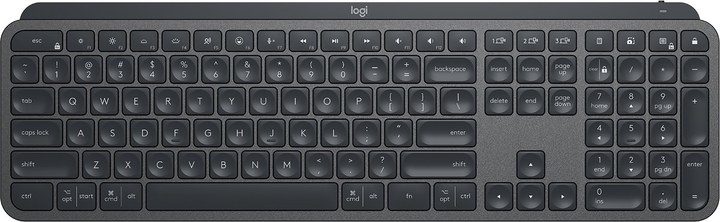 Zestaw bezprzewodowy Logitech MX Keys Combo for Business Gen 2 Wireless DEU Graphite (920-010926) - obraz 4