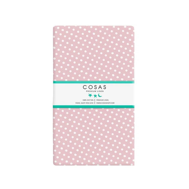 Набор простыней Cosas BEIGE / ROSE DOTS 155х240 (4822052056943) - Фото 2 Набор простыней Cosas BEIGE / ROSE DOTS 155х240 (4822052056943) - изображение 2