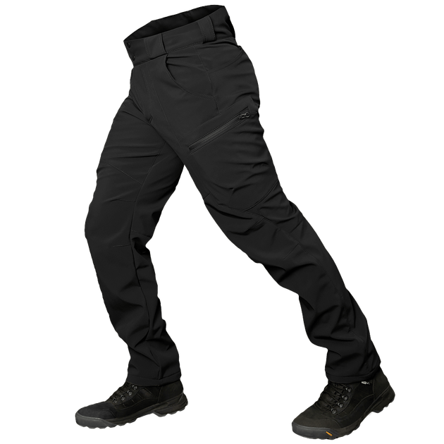 Военный штормовой ветро-влагозащитный костюм Softshell Gen.II Черный 3XL (Kali) - изображение 4
