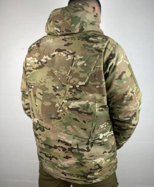 Армійська водонепроникна теплозберігаюча чоловіча куртка Мультикам XXL (Kali) KL005 - зображення 2