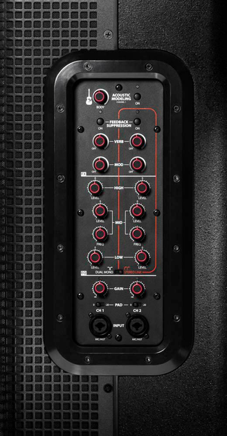 Активна акустична система з DSP 1300Вт LINE6 STAGESOURCE L3T - зображення 4
