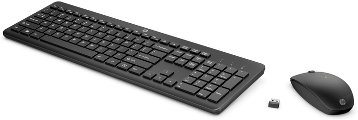 Комплект бездротовий HP 235 Mouse and Keyboard Combo Wireless DEU Graphite (1Y4D0AA#ABD) - зображення 2