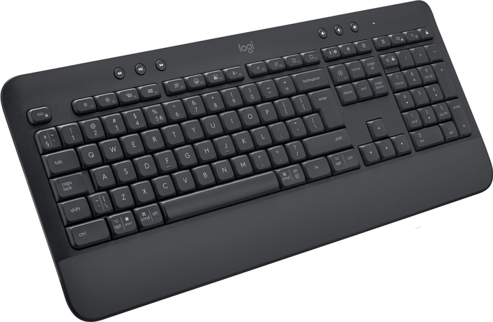 Клавіатура бездротова Logitech Signature K650 USB/Bluetooth DEU Graphite (920-010913) - зображення 3