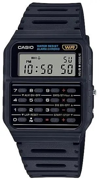 Часы наручные Casio Vintage CA-53W-1 Калькулятор – фото, отзывы ...