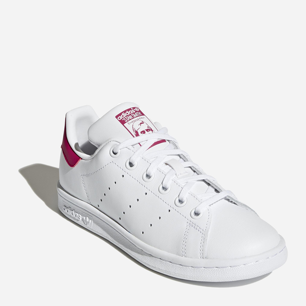 Tenisówki dziecięce dla dziewczynki Adidas Stan Smith J B32703 35.5 (UK 3.5) Białe (4054714105205) - obraz 2