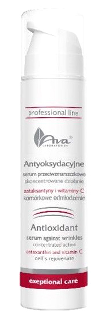 Serum Ava Laboratorium Antyoksydacyjne przeciwzmarszczkowe z astaksantyną i witaminą C 50 ml (5906323005881) - obraz 1