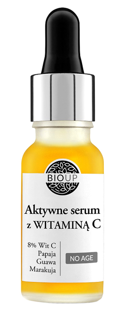 Aktywne serum Bioup z witaminą C 8% No Age 15 ml (5907642731444) - obraz 1