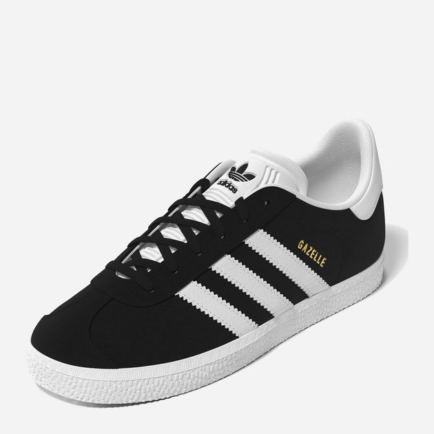 Sneakersy dziecięce dla dziewczynki adidas Originals Gazelle J BB2502 36.5 (4UK) Czarne (4057284000031) - obraz 6