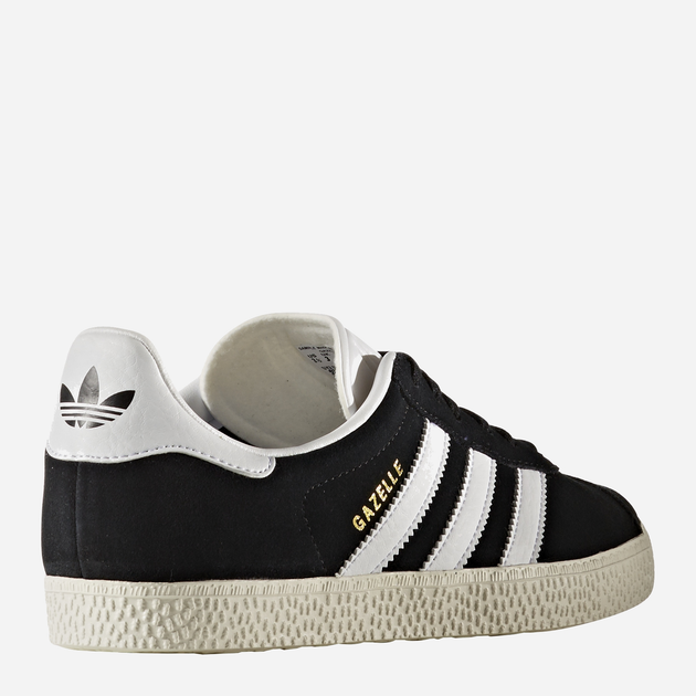 Sneakersy dziecięce dla dziewczynki adidas Originals Gazelle J BB2502 35.5 (3.5UK) Czarne (4057284000000) - obraz 13