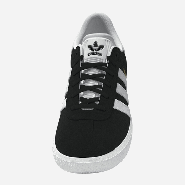 Sneakersy dziecięce dla dziewczynki adidas Originals Gazelle J BB2502 37 (4.5UK) Czarne (4057284000024) - obraz 9