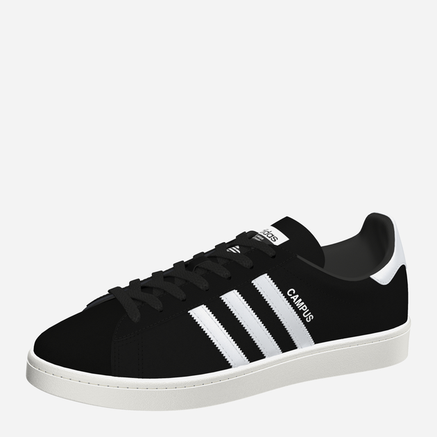 Чоловічі кеди низькі adidas Campus BZ0084 42 (UK 8) Чорні (4058025717928) - зображення 3