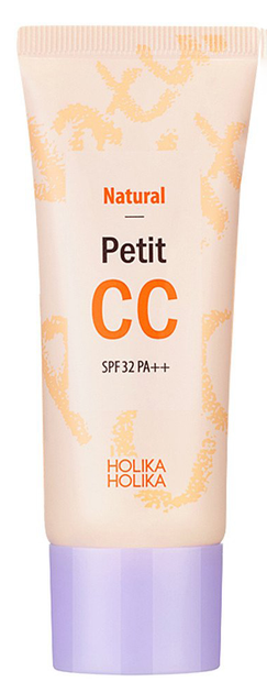 CC krem do twarzy Holika Holika petit CC cream SPF 32 PA++ tonujący natural 30 ml (8806334390891) - obraz 1