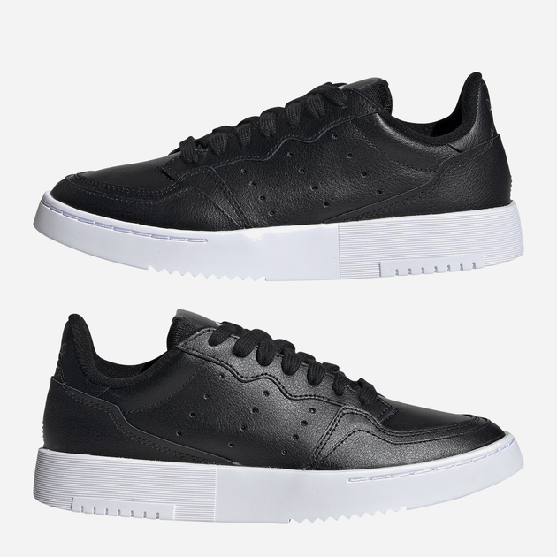 Sneakersy chłopięce adidas Supercourt J EE7727 36.5 (4UK) Czarne (4061616354457) - obraz 3