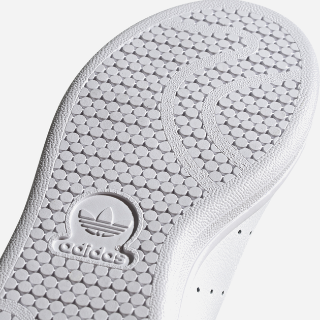 Sneakersy dziecięce dla dziewczynki adidas Originals Stan Smith J EE8483 38.5 (5UK) Białe ze srebrzystym kameleonem (4061616824011) - obraz 9