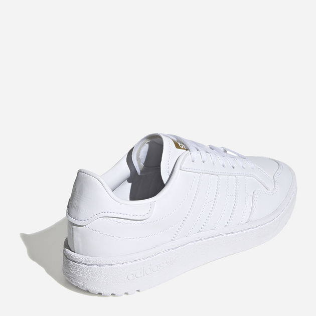Підліткові кеди для дівчинки adidas Team Court J EF6809 37 (4.5UK) Білі (4062053242437) - зображення 5