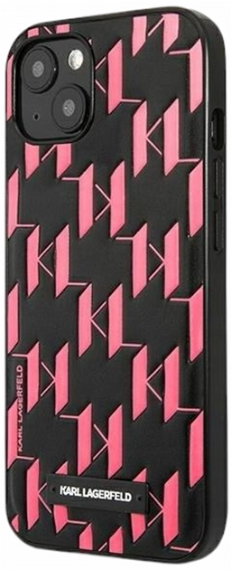 Панель CG Mobile Karl Lagerfeld Monogram Plaque для Apple iPhone 13 mini Pink (3666339049164) - зображення 2