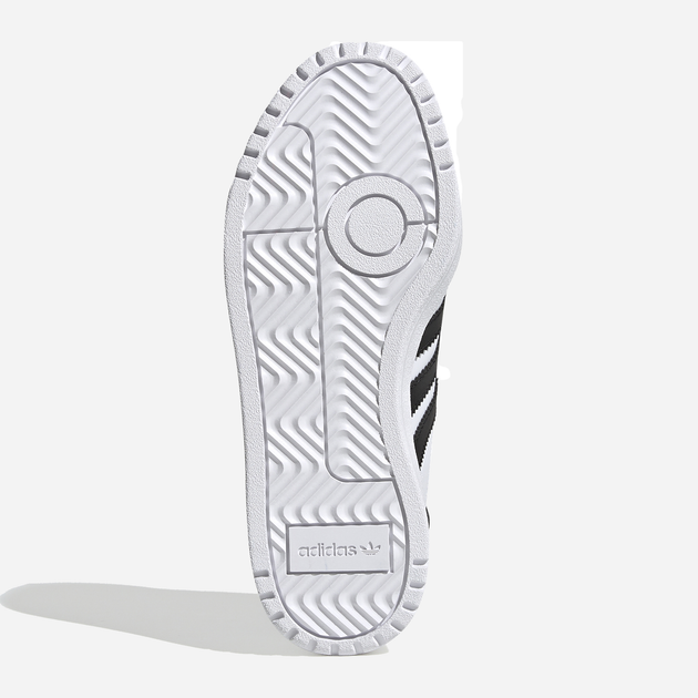 Sneakersy dziecięce dla dziewczynki adidas Team Court J EF6815 38 (5UK) Białe z czarnym (4062053001027) - obraz 7