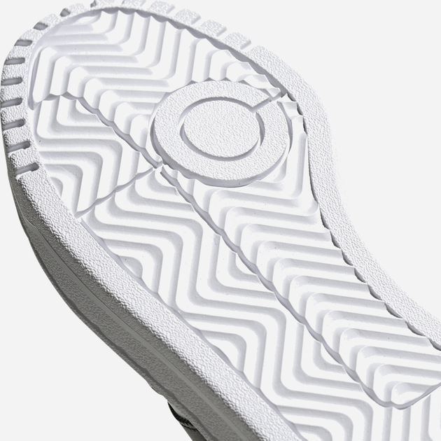 Sneakersy dziecięce dla dziewczynki adidas Team Court J EF6815 38 (5UK) Białe z czarnym (4062053001027) - obraz 9