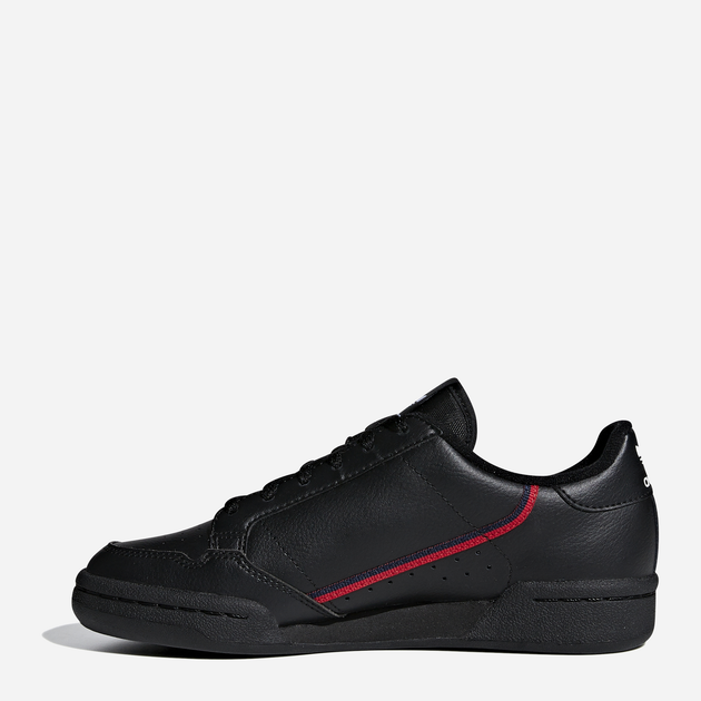 Підліткові шкіряні кеди для хлопчика adidas Originals Continental 80 J F99786 37.5 Чорні (4060516154204) - зображення 4